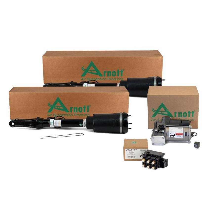 Mercedes Suspension Strut Assembly Kit - Front (with Air Suspension Airmatic and ADS) 164320601380 - Arnott 3997956KIT
